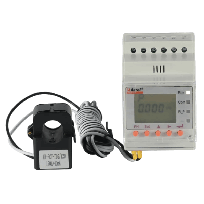 Single-phase energy meter for current transformer
